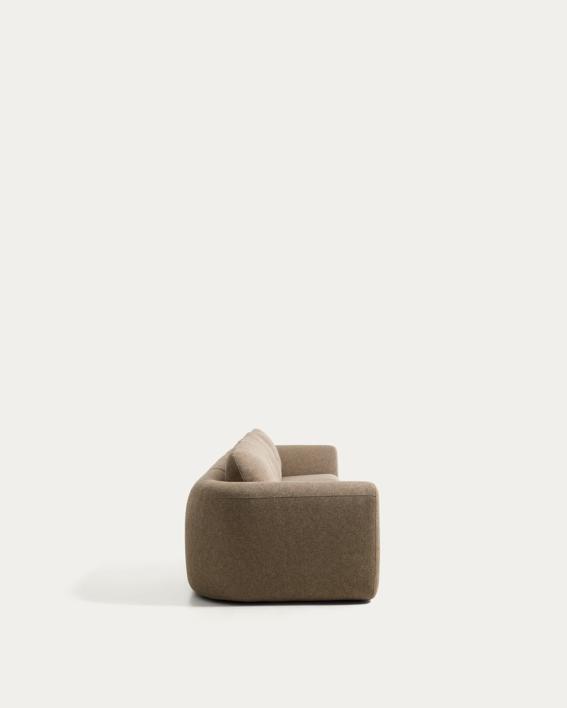 Vera light brown 6-seater sofa 410 cm FSC Mix Credit