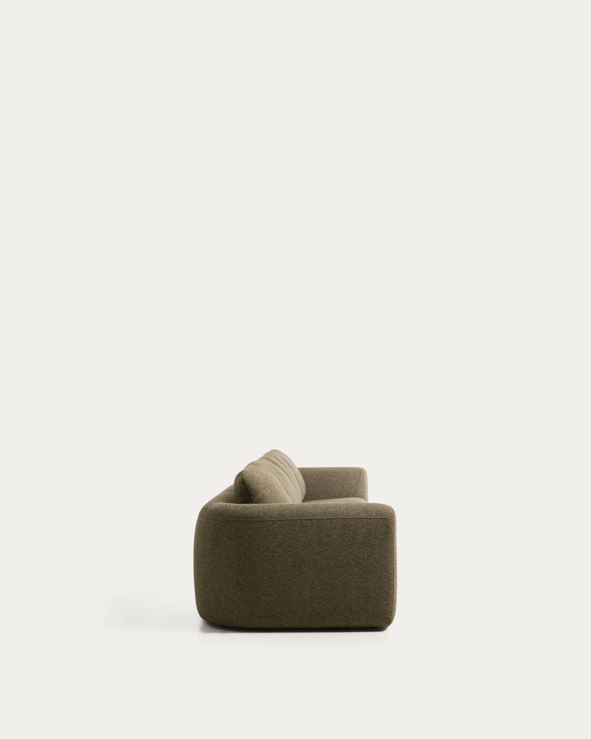 Vera olive green 6-seater sofa 410 cm FSC Mix Credit