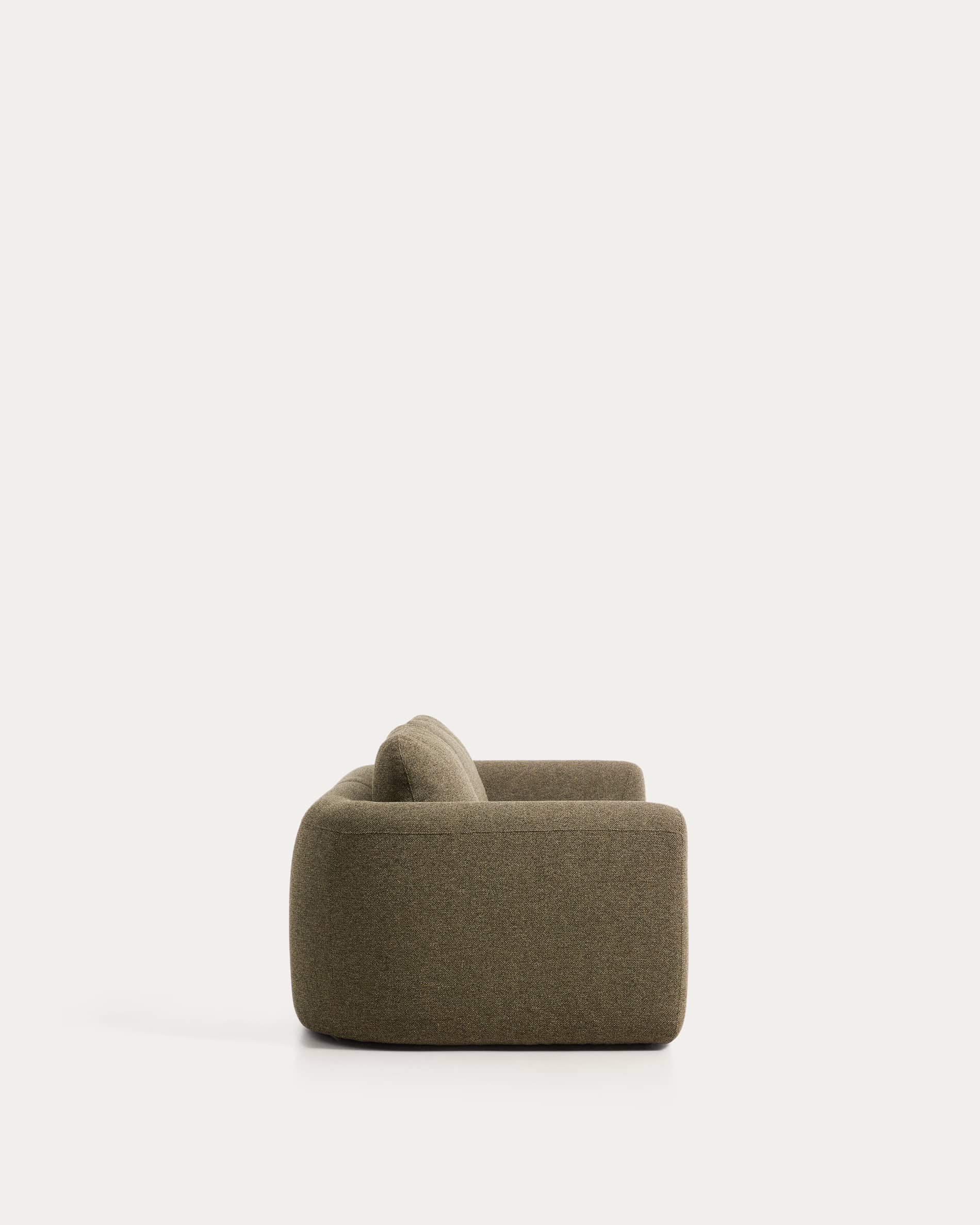 Vera olive green 3-seater sofa 230 cm FSC Mix Credit