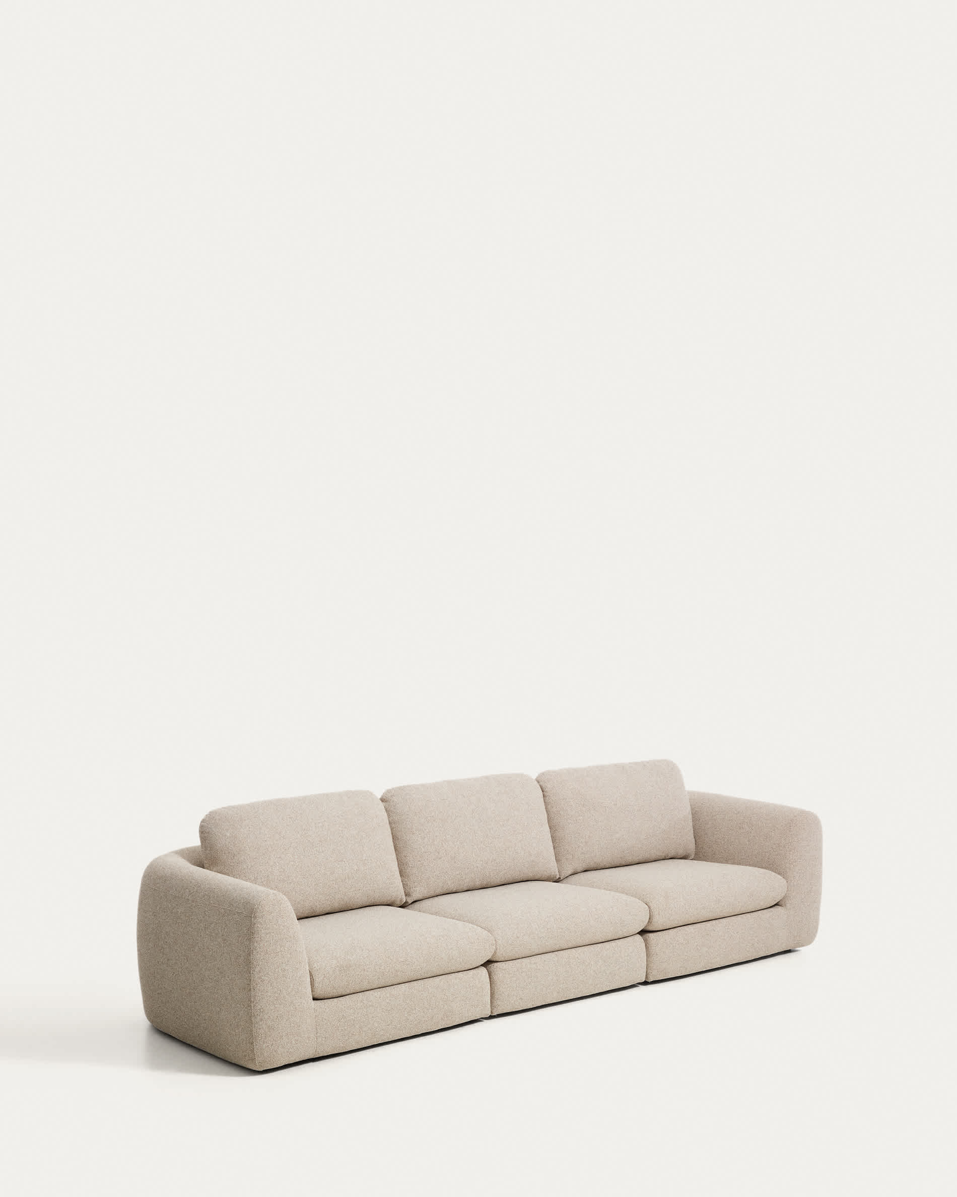 Vera beige 4-seater sofa 320 cm FSC Mix Credit