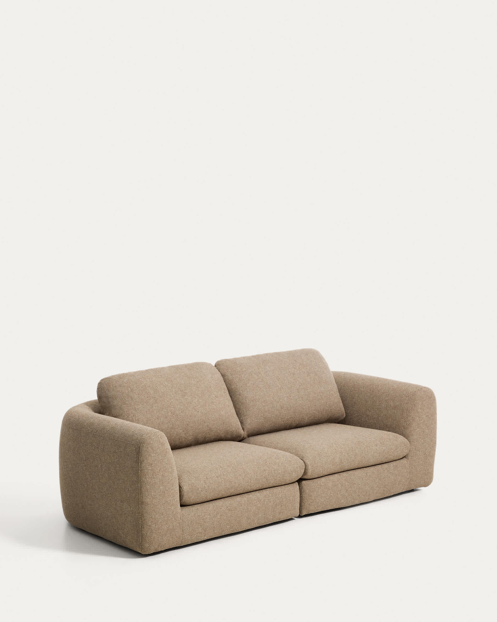 Vera light brown 3-seater sofa 230 cm FSC Mix Credit