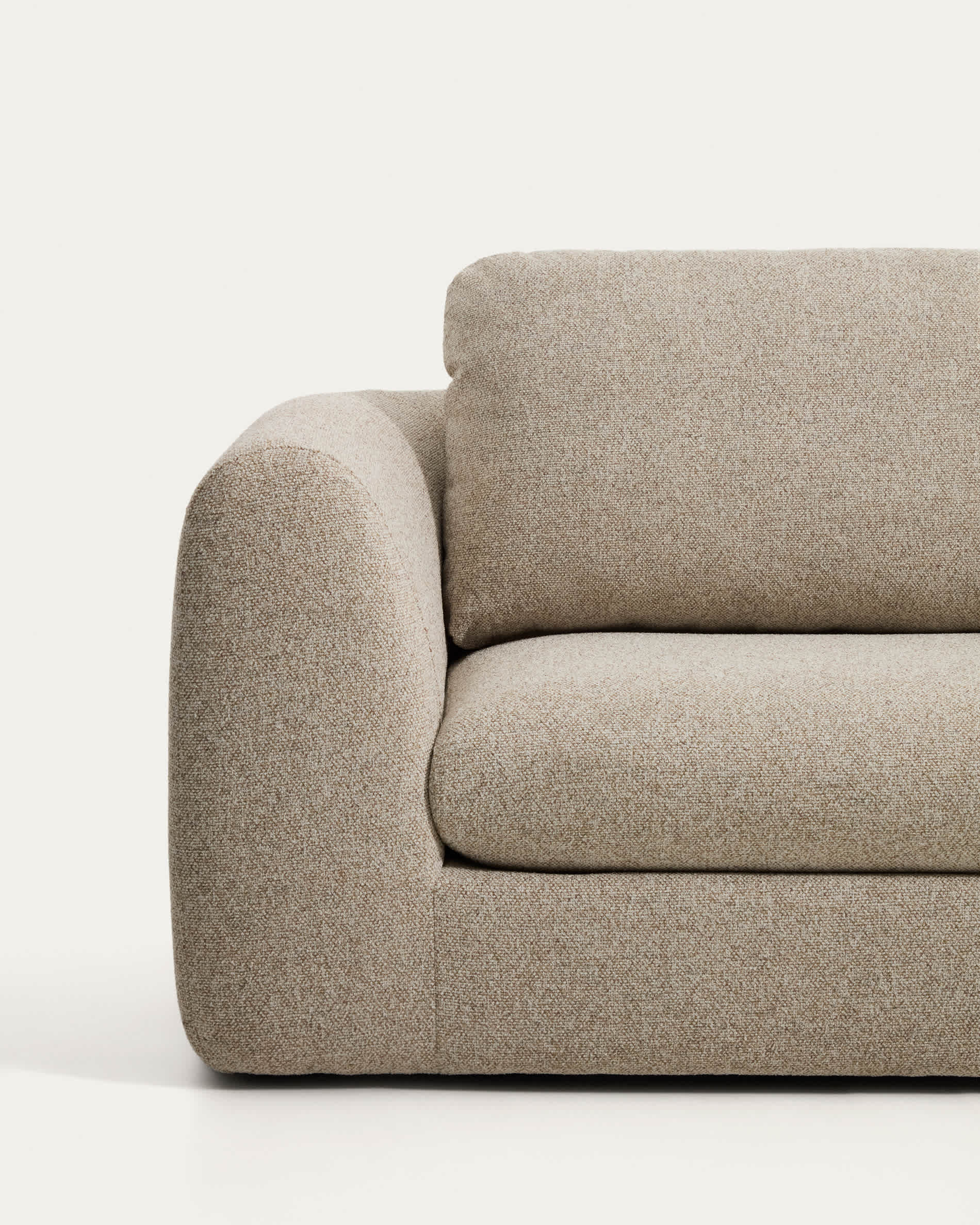 Vera beige 6-seater sofa 410 cm FSC Mix Credit