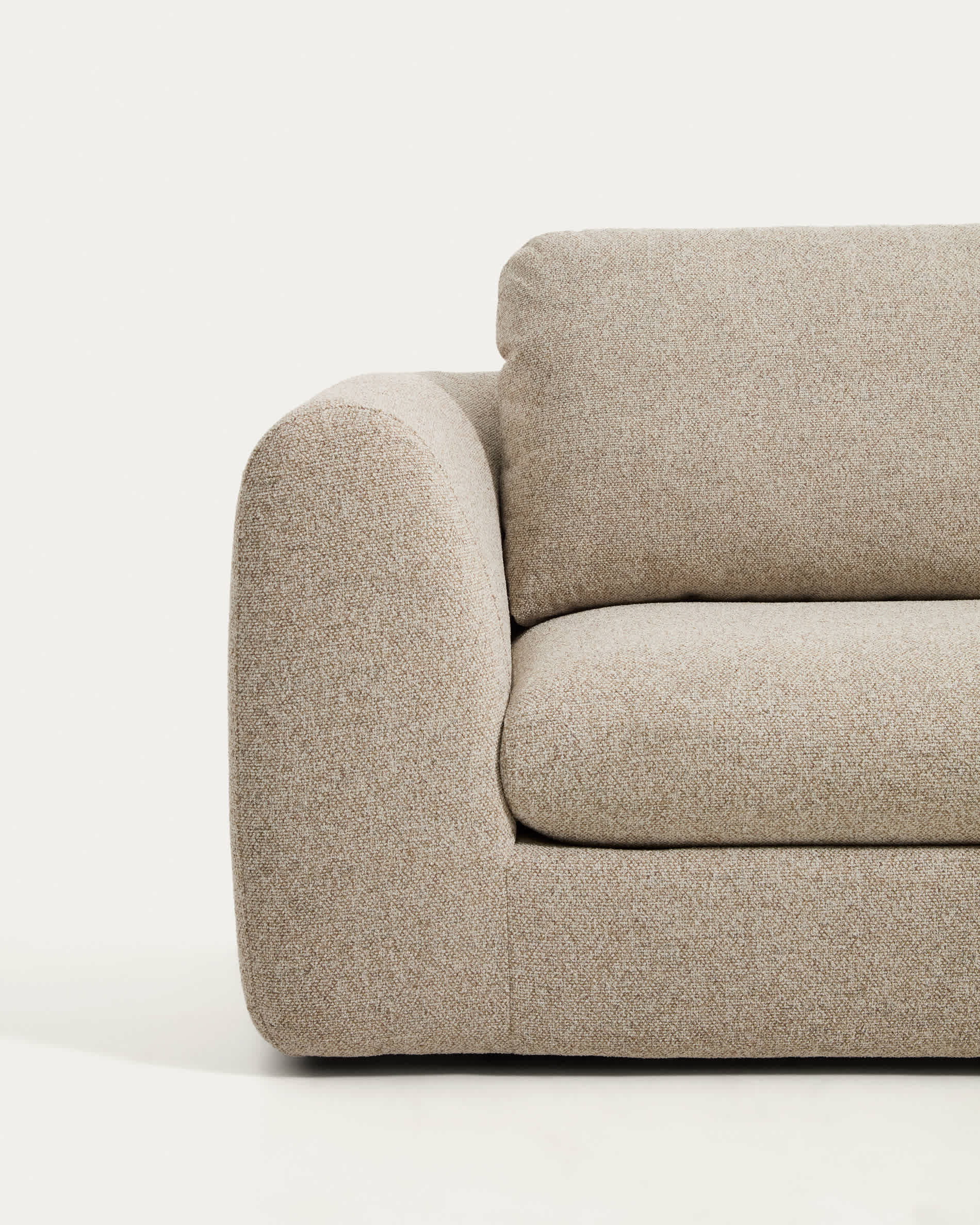 Vera beige 3-seater sofa 230 cm FSC Mix Credit