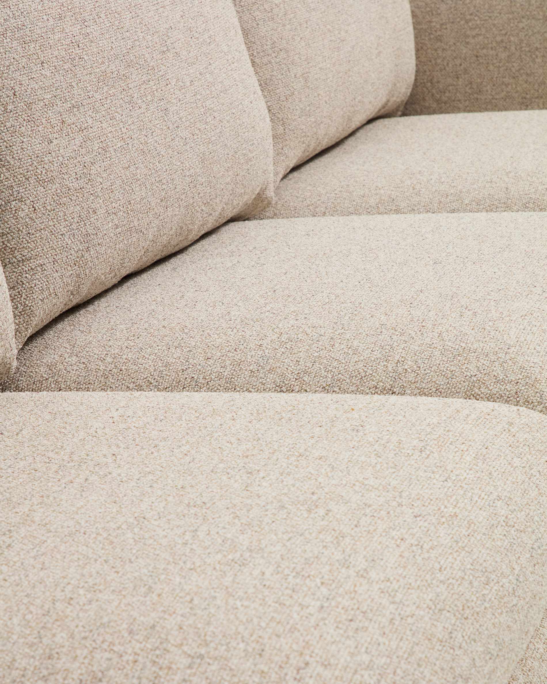 Vera beige 6-seater sofa 410 cm FSC Mix Credit