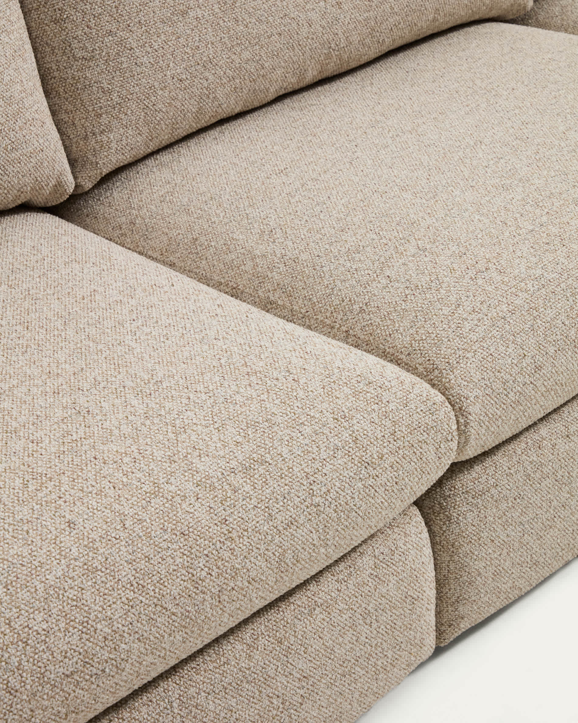 Vera beige 6-seater sofa 410 cm FSC Mix Credit