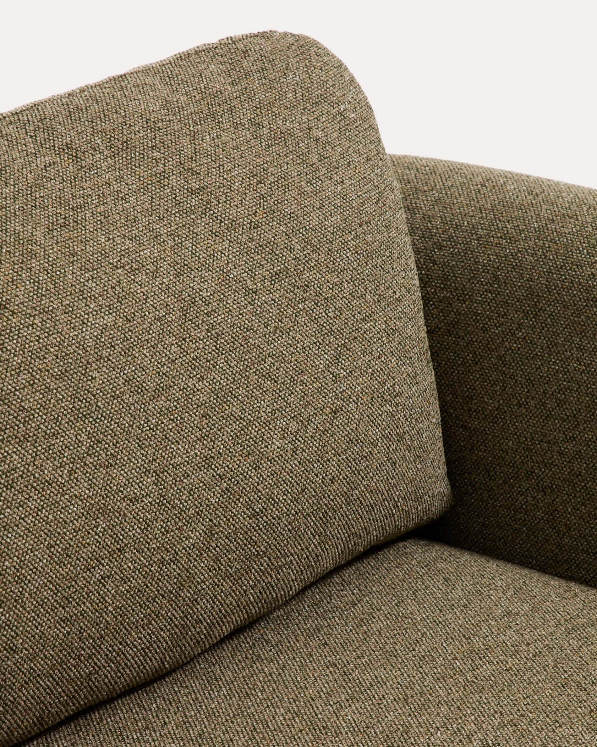 Vera olive green 3-seater sofa 230 cm FSC Mix Credit