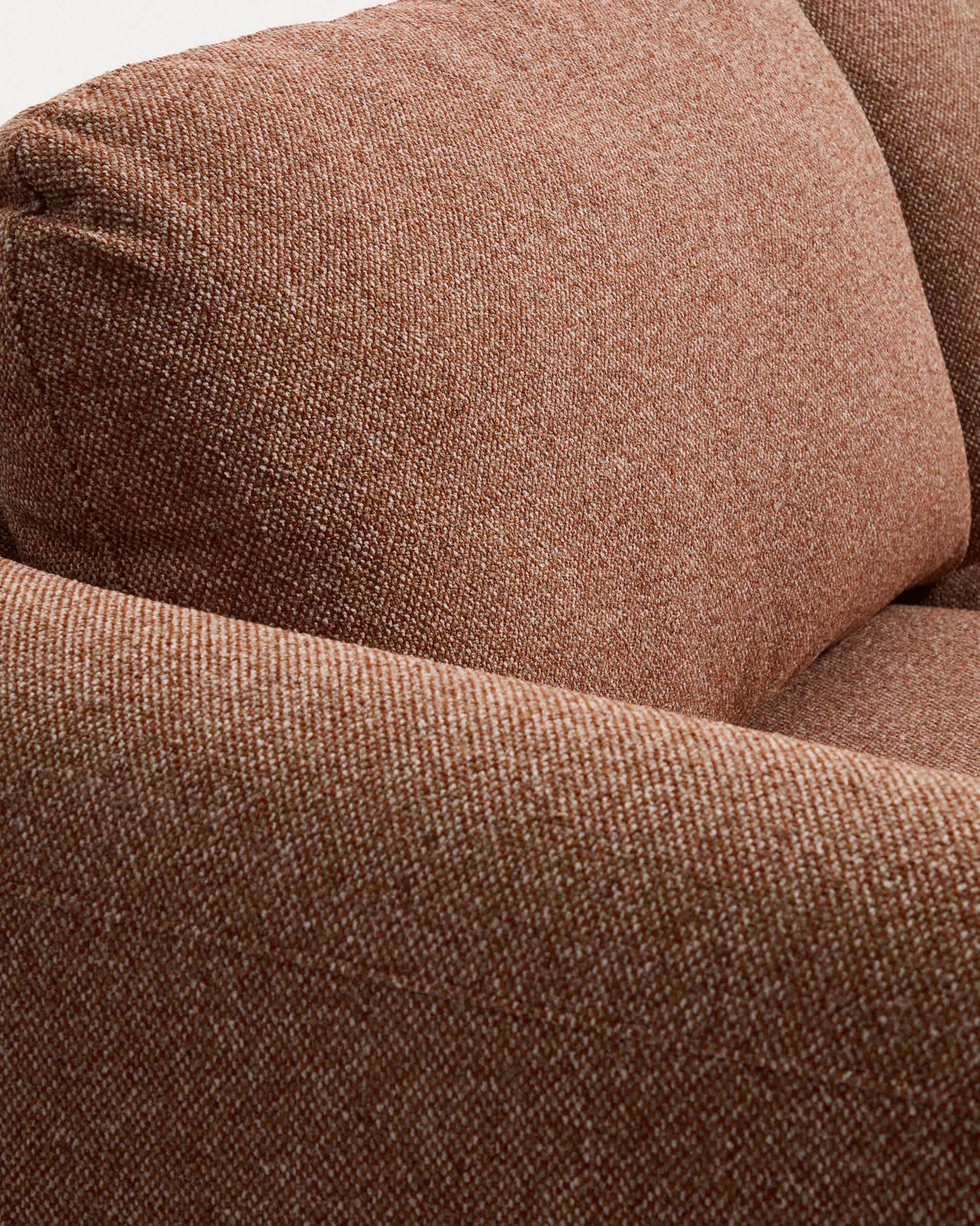 Vera terracotta 6-seater sofa 410 cm FSC Mix Credit
