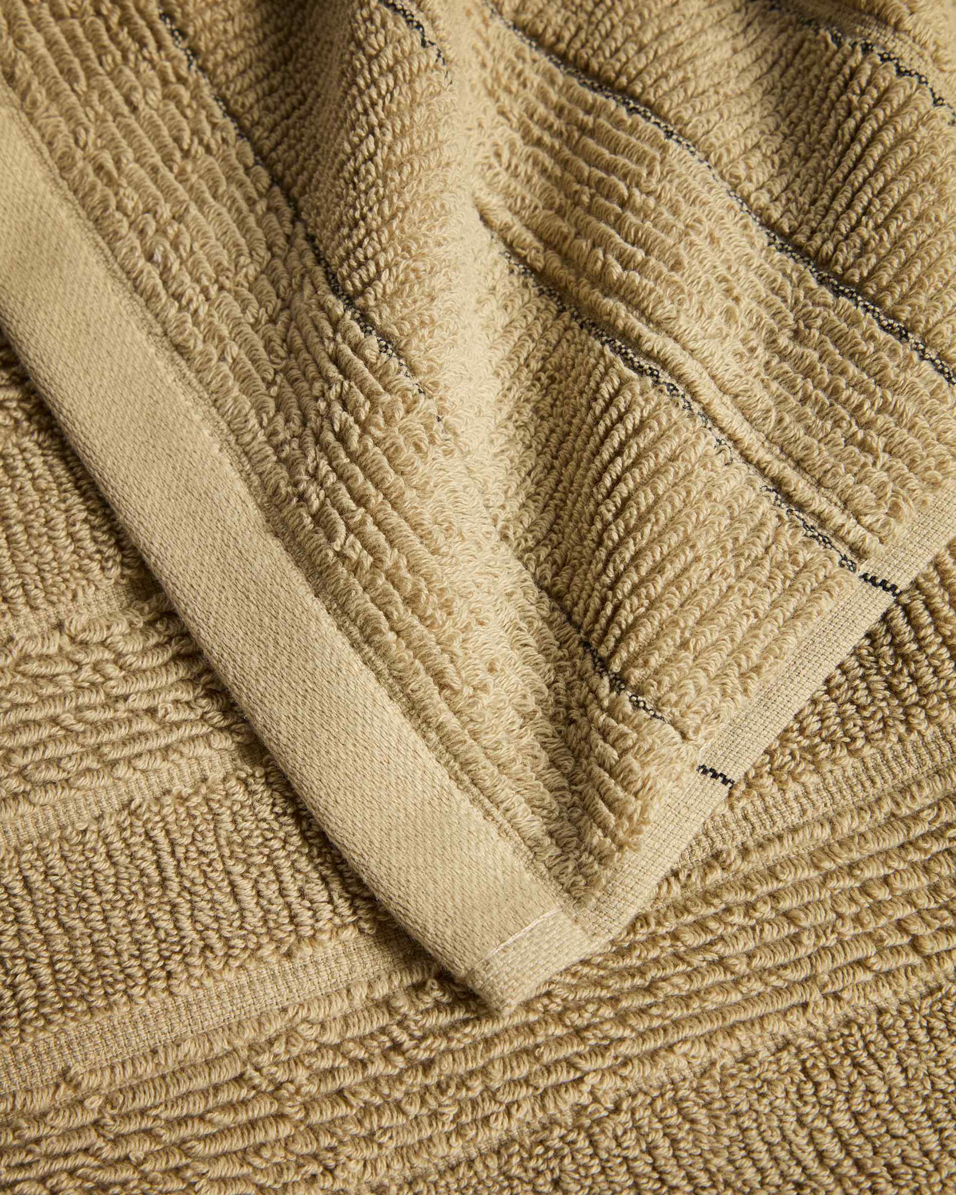 Sedy 100%-cotton green jacquard hand towel 30 x 50 cm
