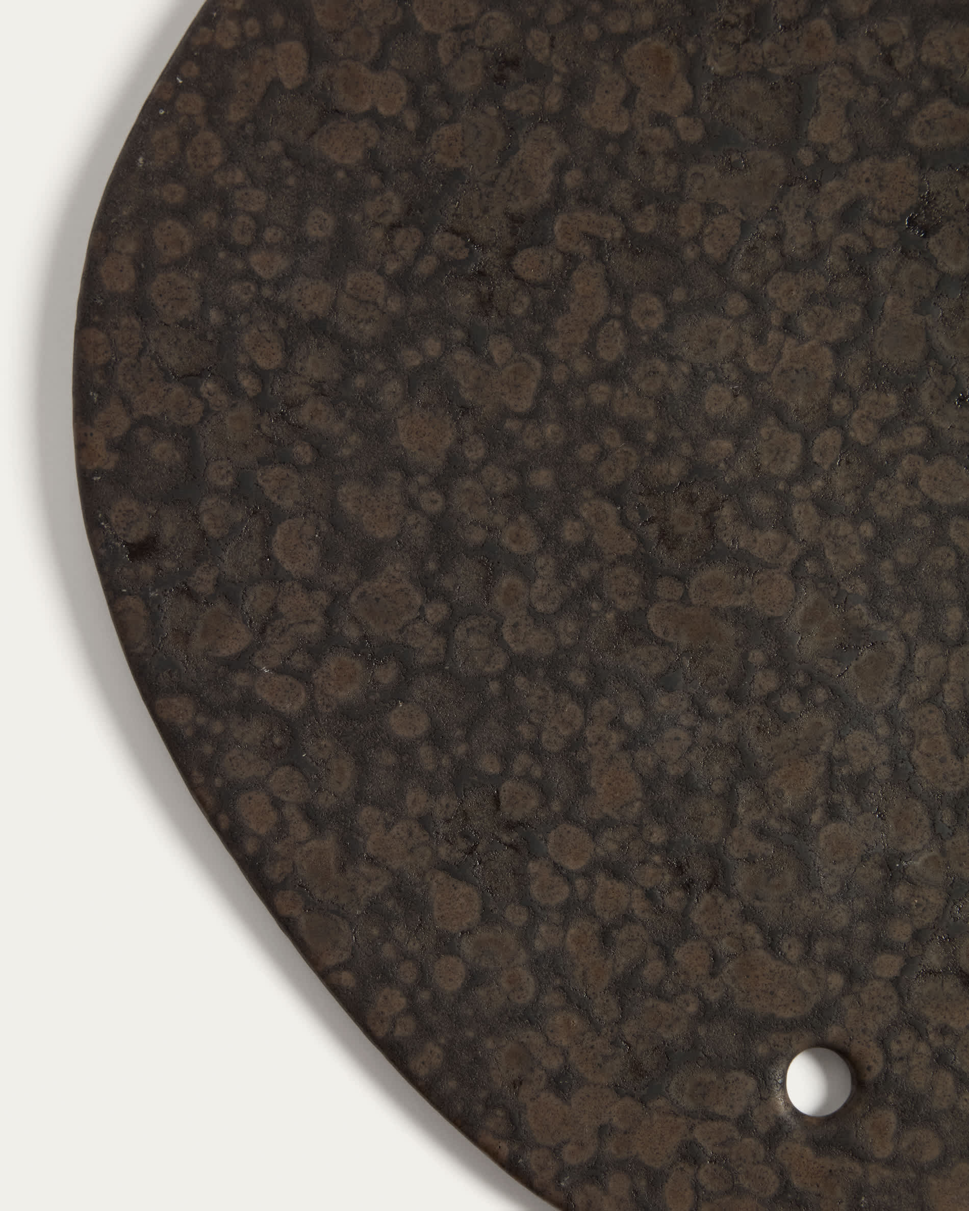 Convia brown ceramic serving board 26 x 36.5 cm
