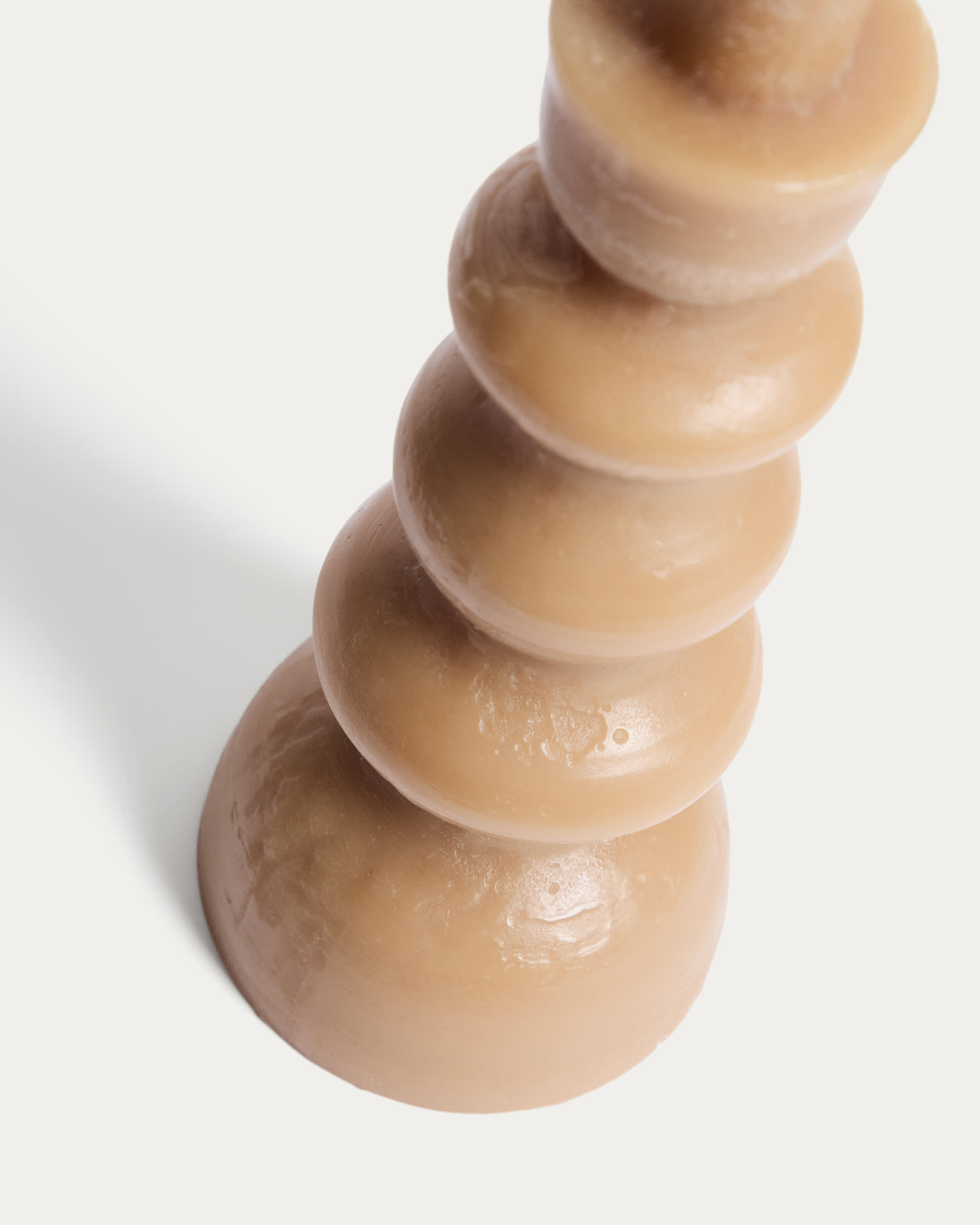 Beige Ferel candle 45 cm