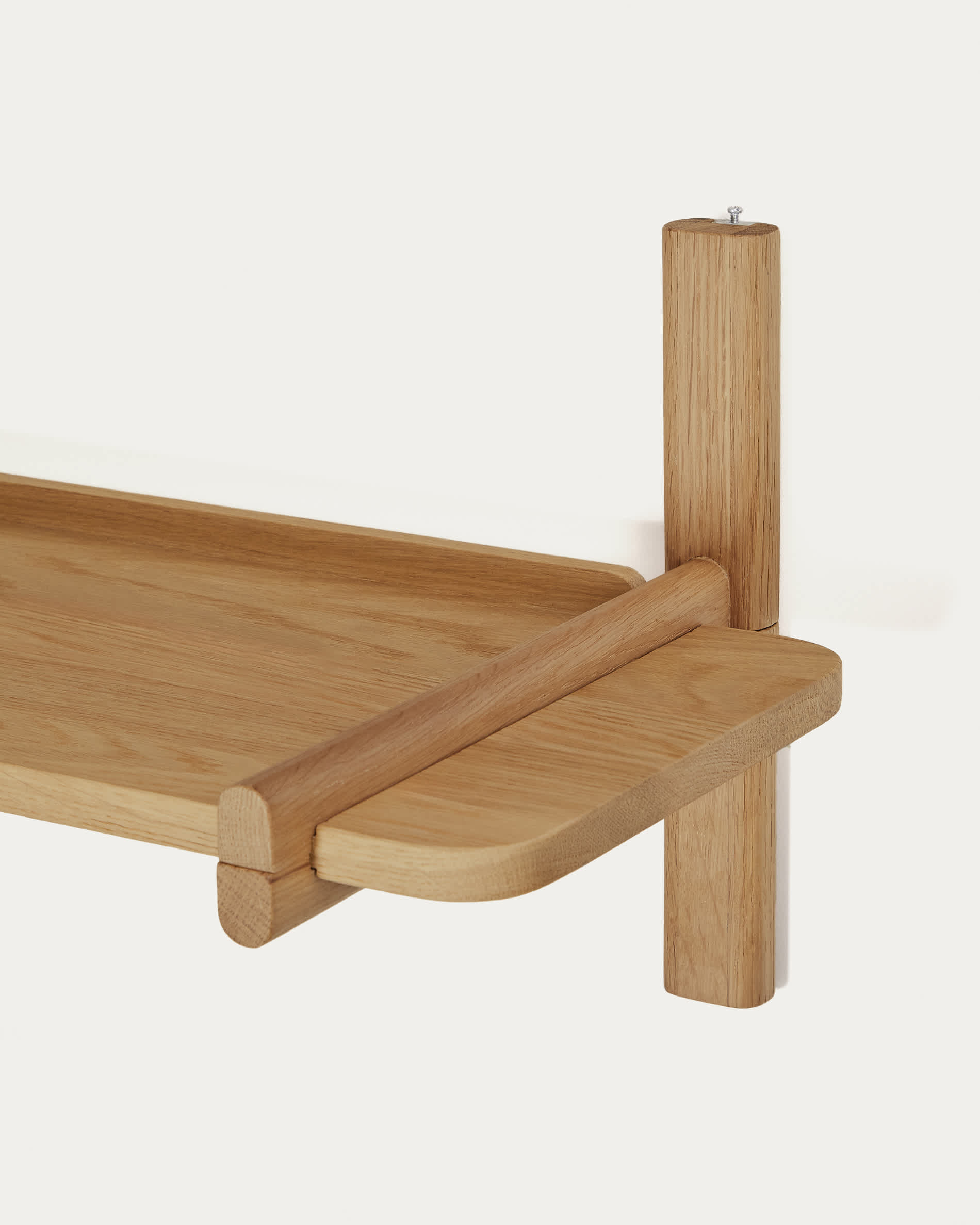 Sitra modular shelf, 1 solid oak wood shelf in a natural finish, 110 cm, FSC Mix Credit