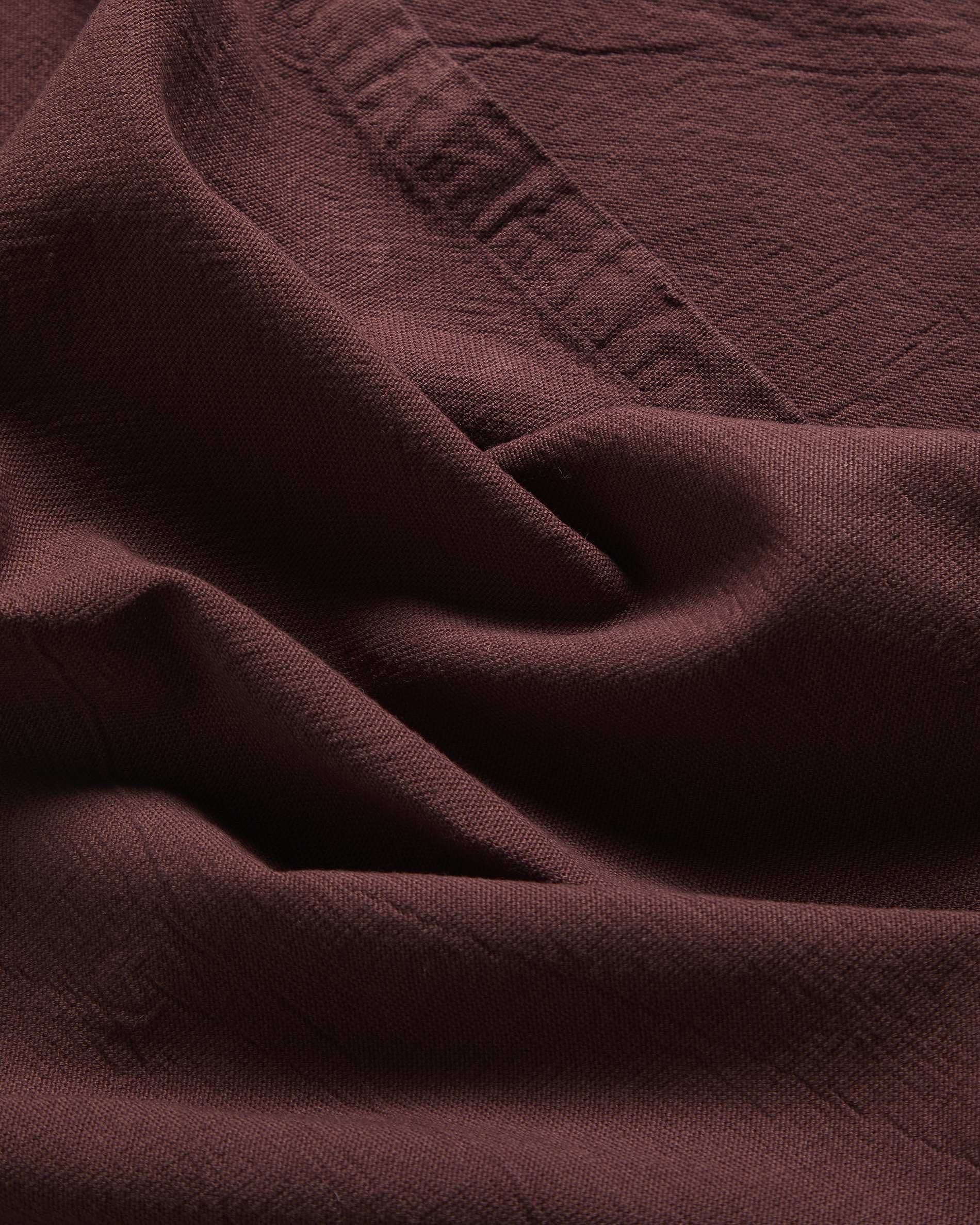 Lerava set of 2 placemats in brown cotton 35 x 50cm