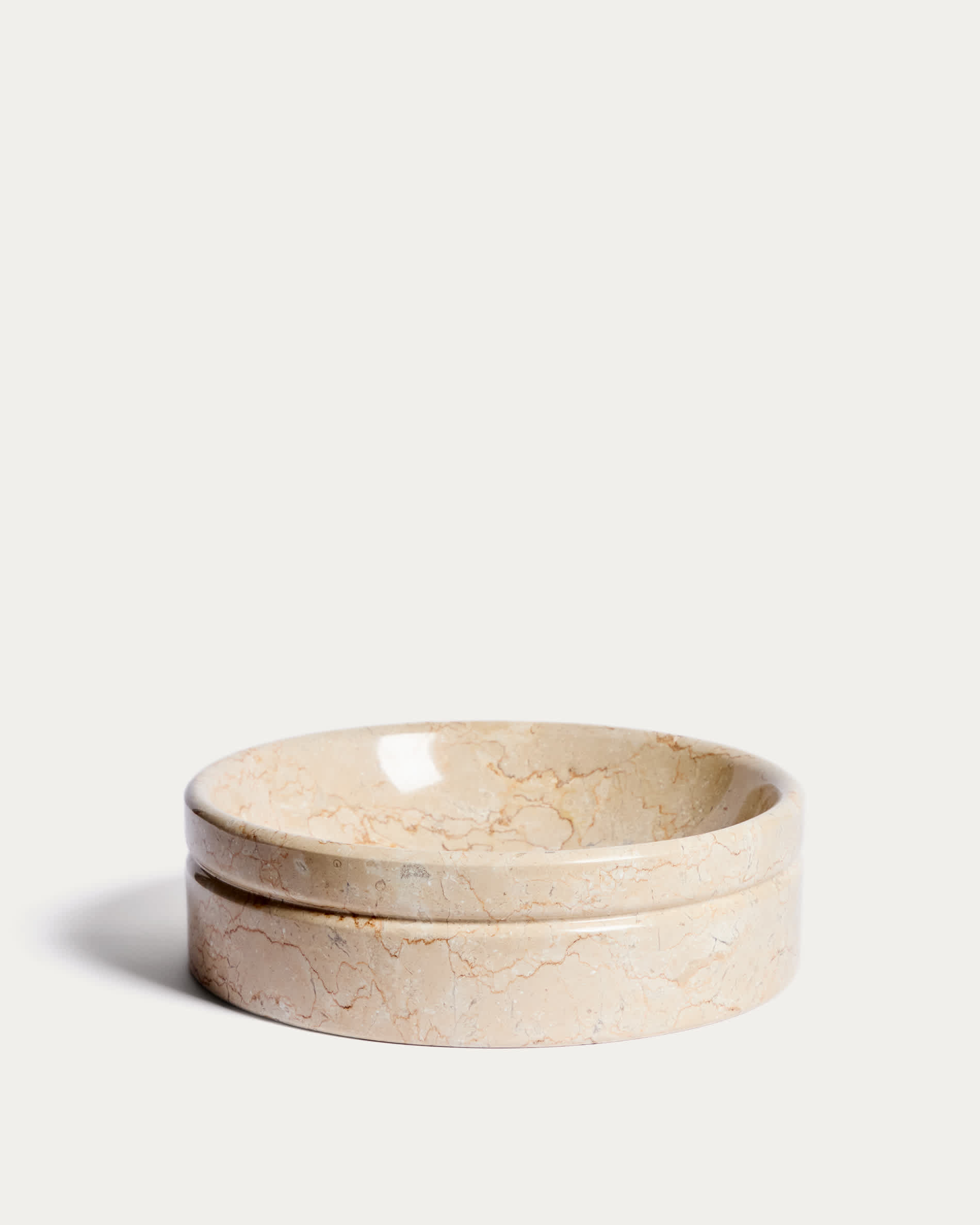 Dalven beige marble countertop washbasin Ø 35cm