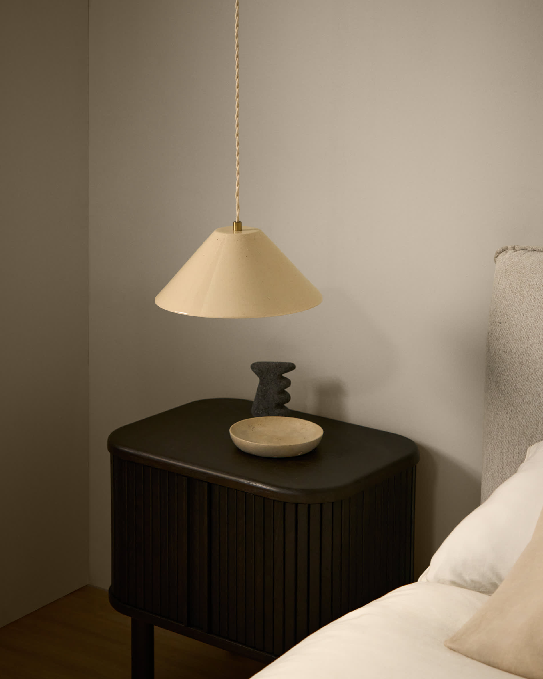 Ceren beige ceramic ceiling lamp