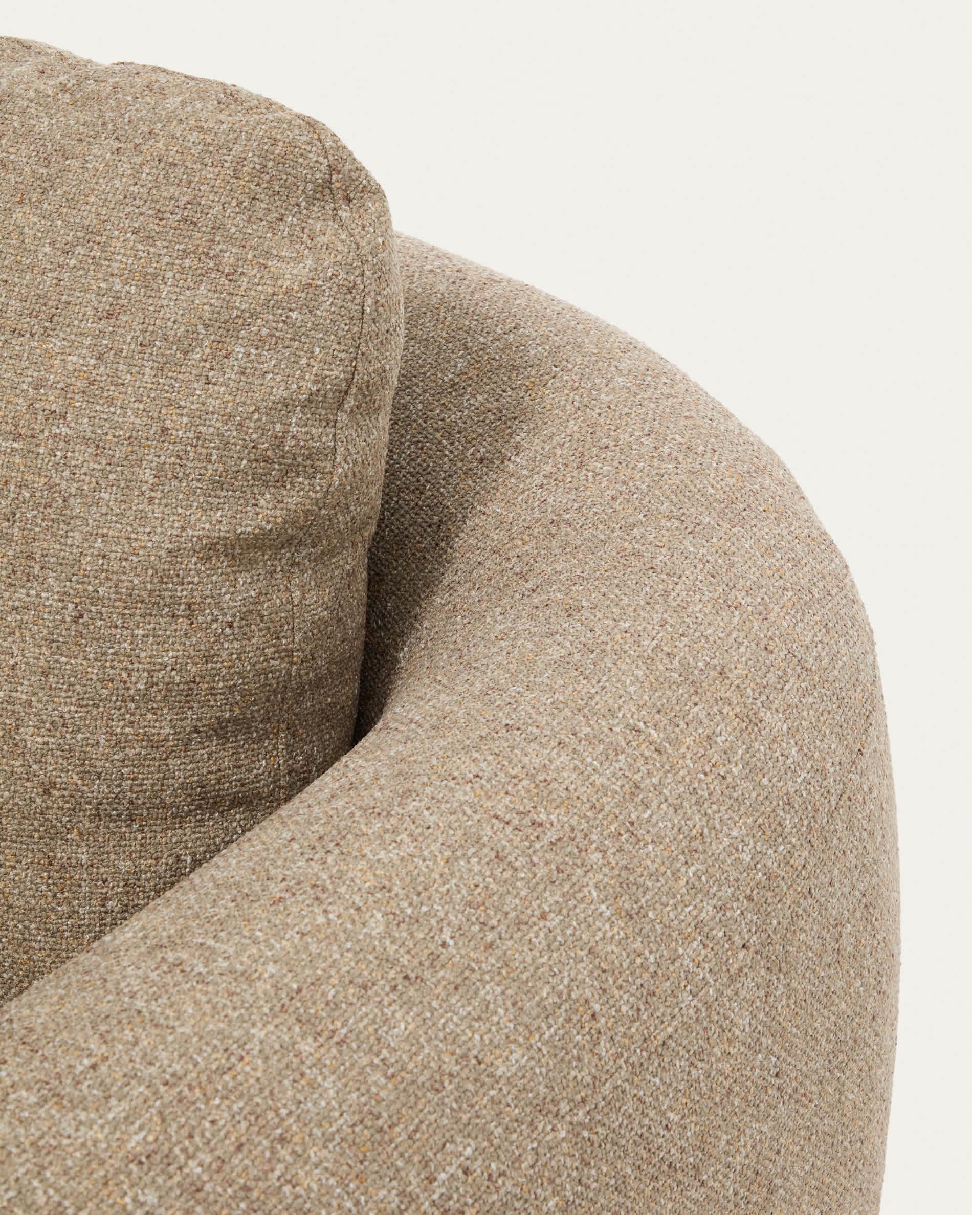 Vera light brown 3-seater sofa 230 cm FSC Mix Credit