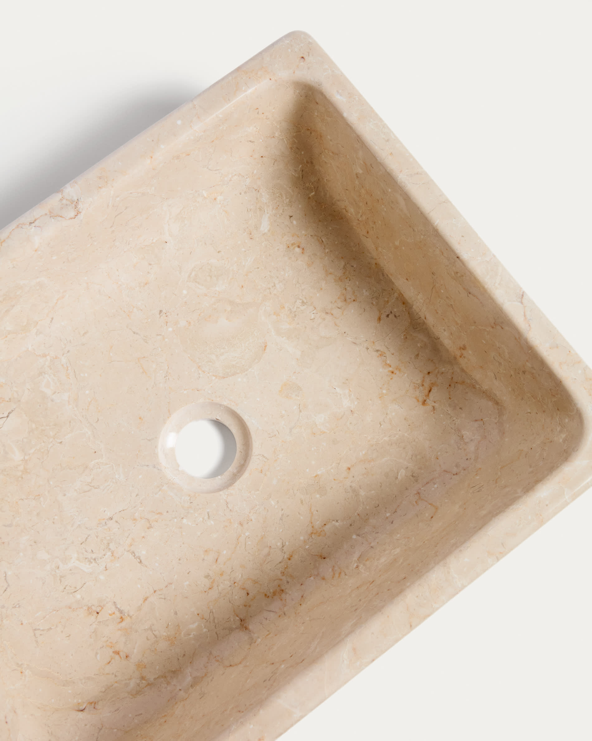 Dalven beige marble countertop washbasin 35 x 45 cm