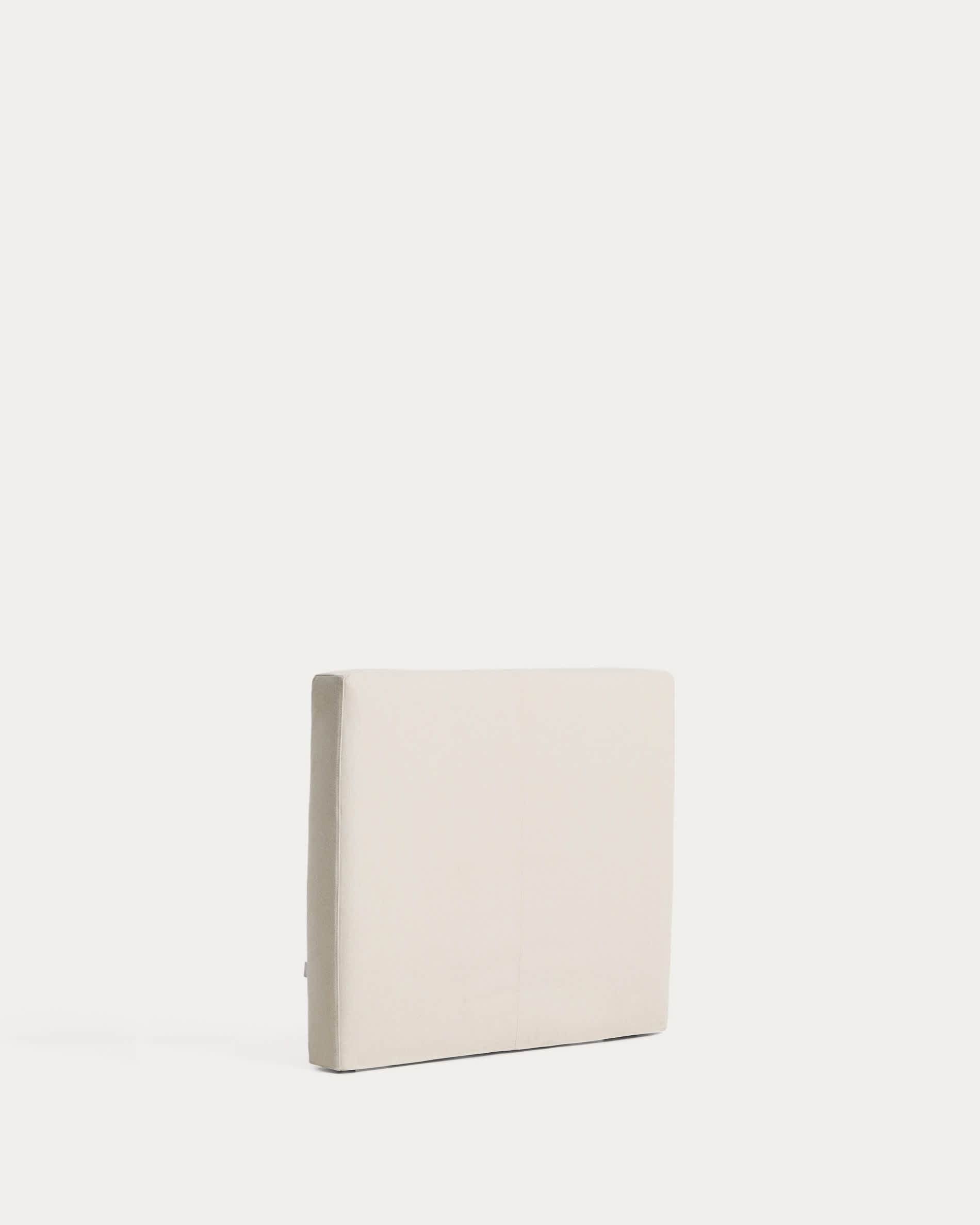 Blok ecru headboard with removable cover for bed up to 90cm