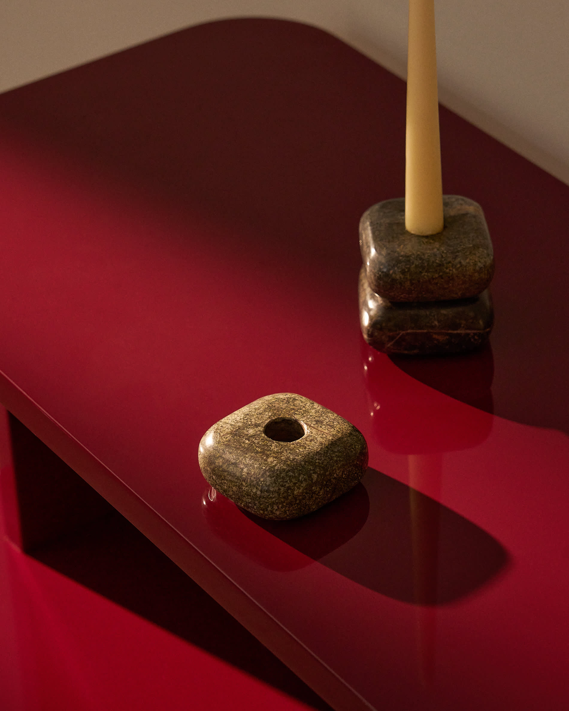 Liren green marble candle holder 3 cm