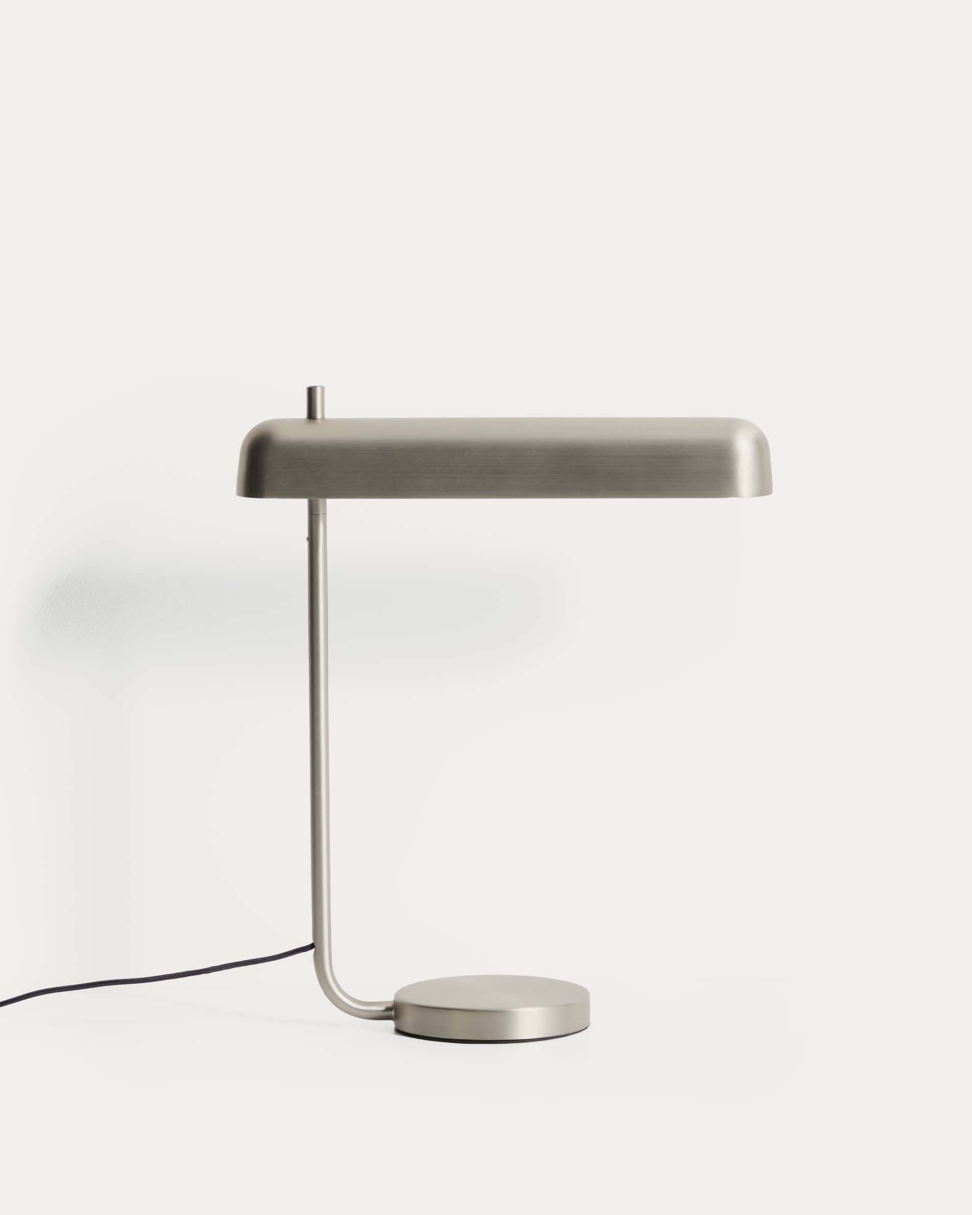 Nelaia table lamp with grey finish