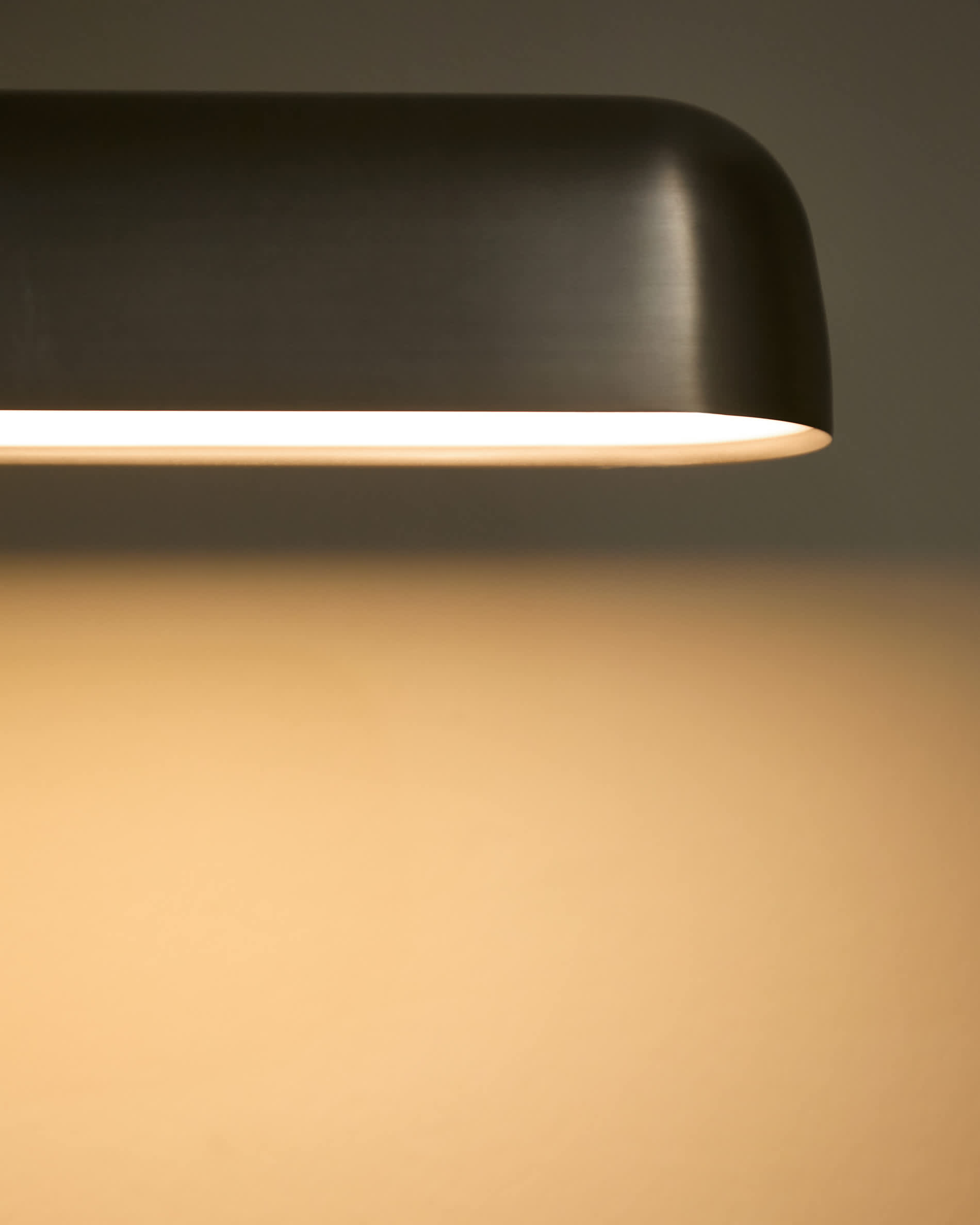 Nelaia wall lamp with grey finish