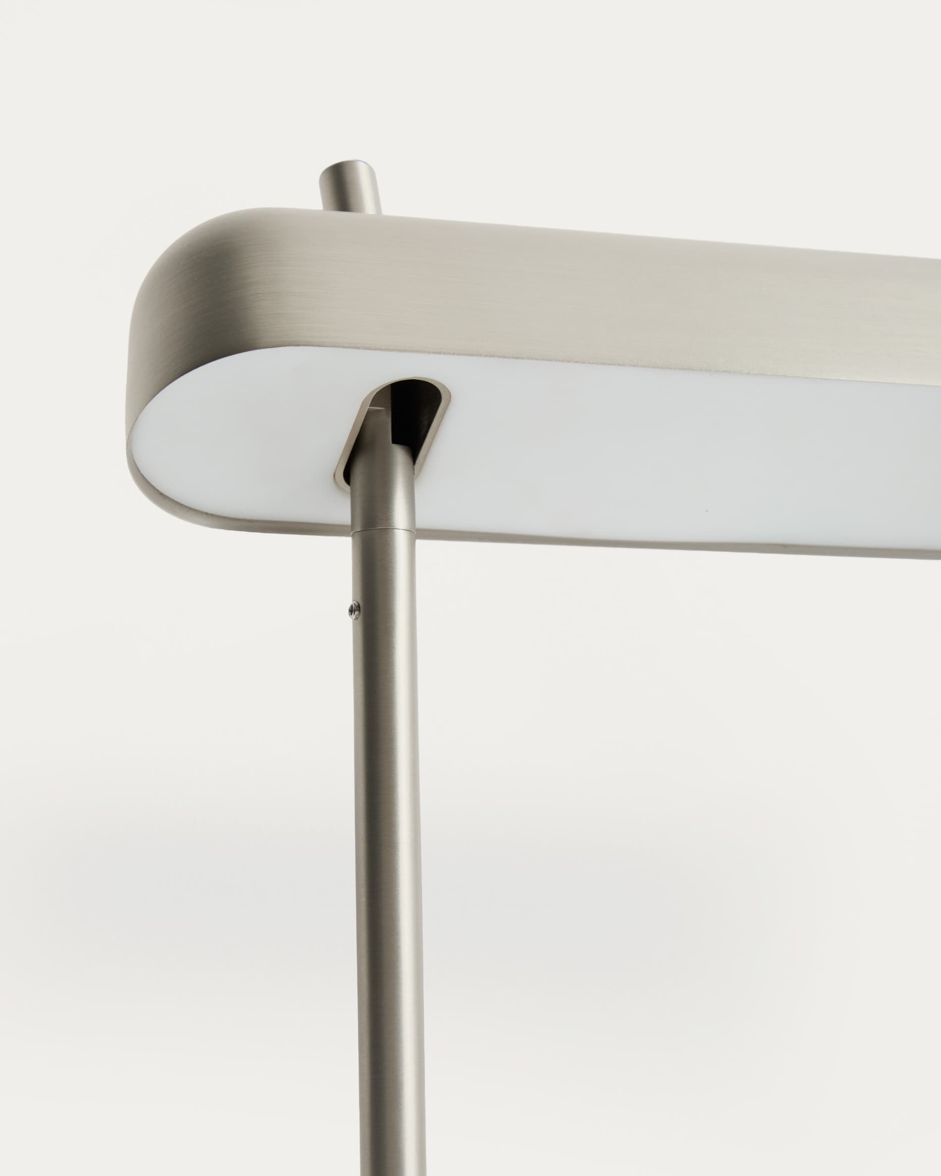 Nelaia floor lamp with grey finish