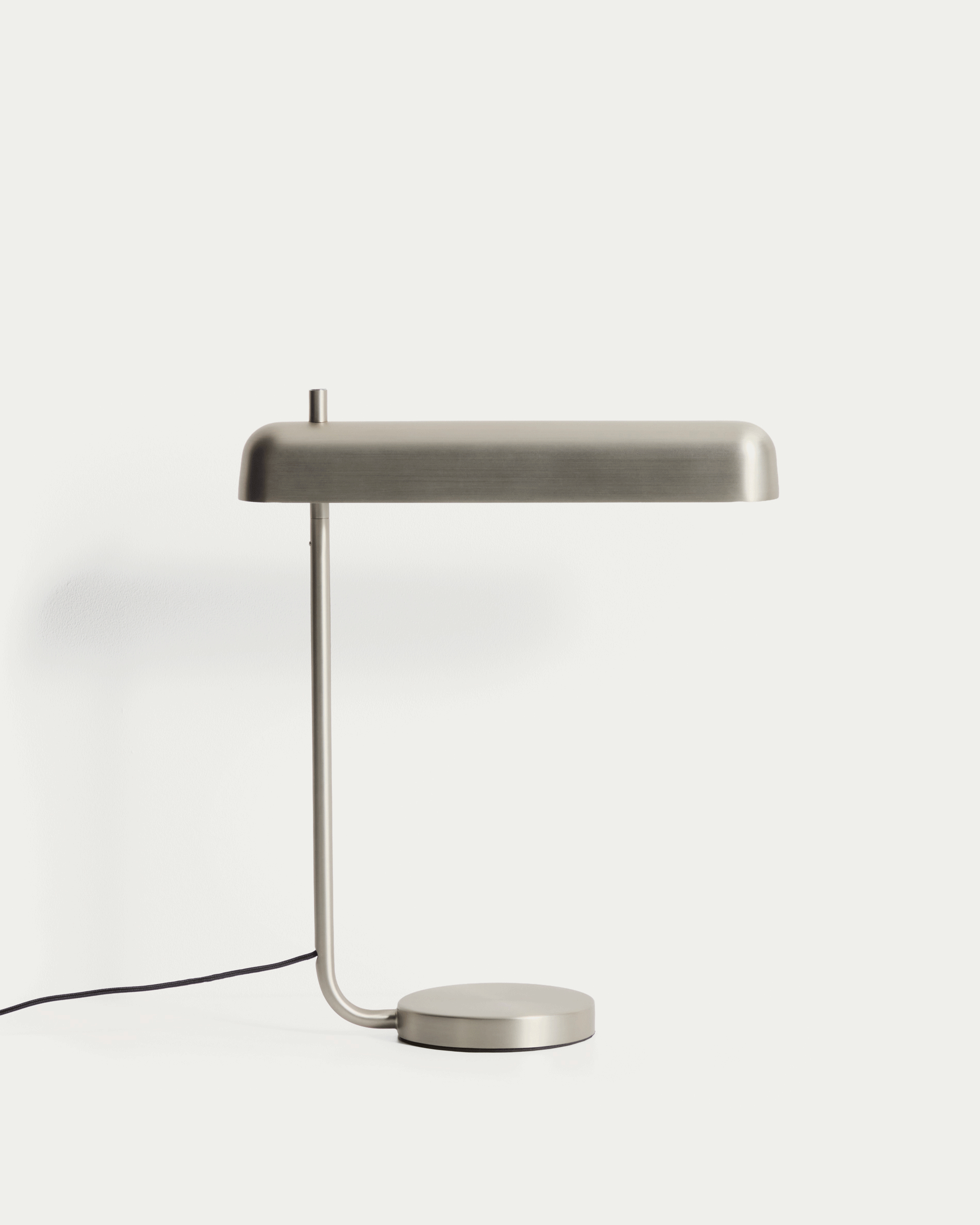 Nelaia table lamp with grey finish
