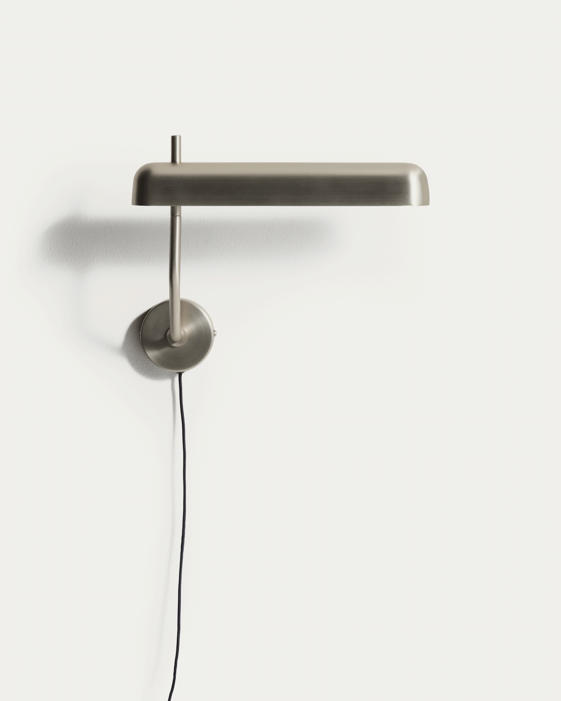 Nelaia wall lamp with grey finish