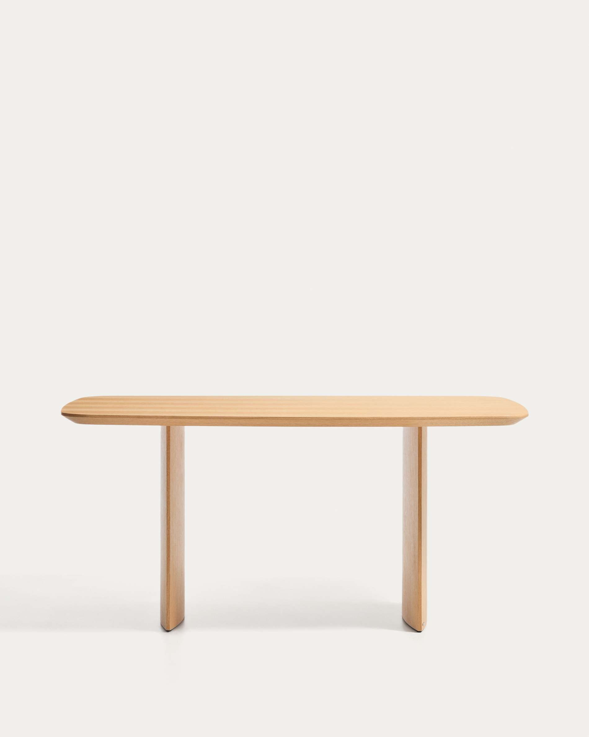 Litto table made from oak veneer, 160 x 90 cm