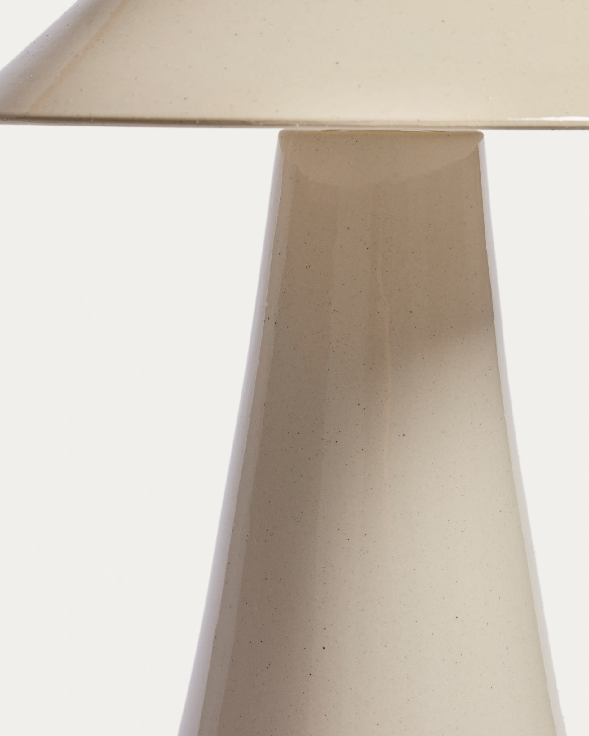 Ceren beige ceramic table lamp 54 cm