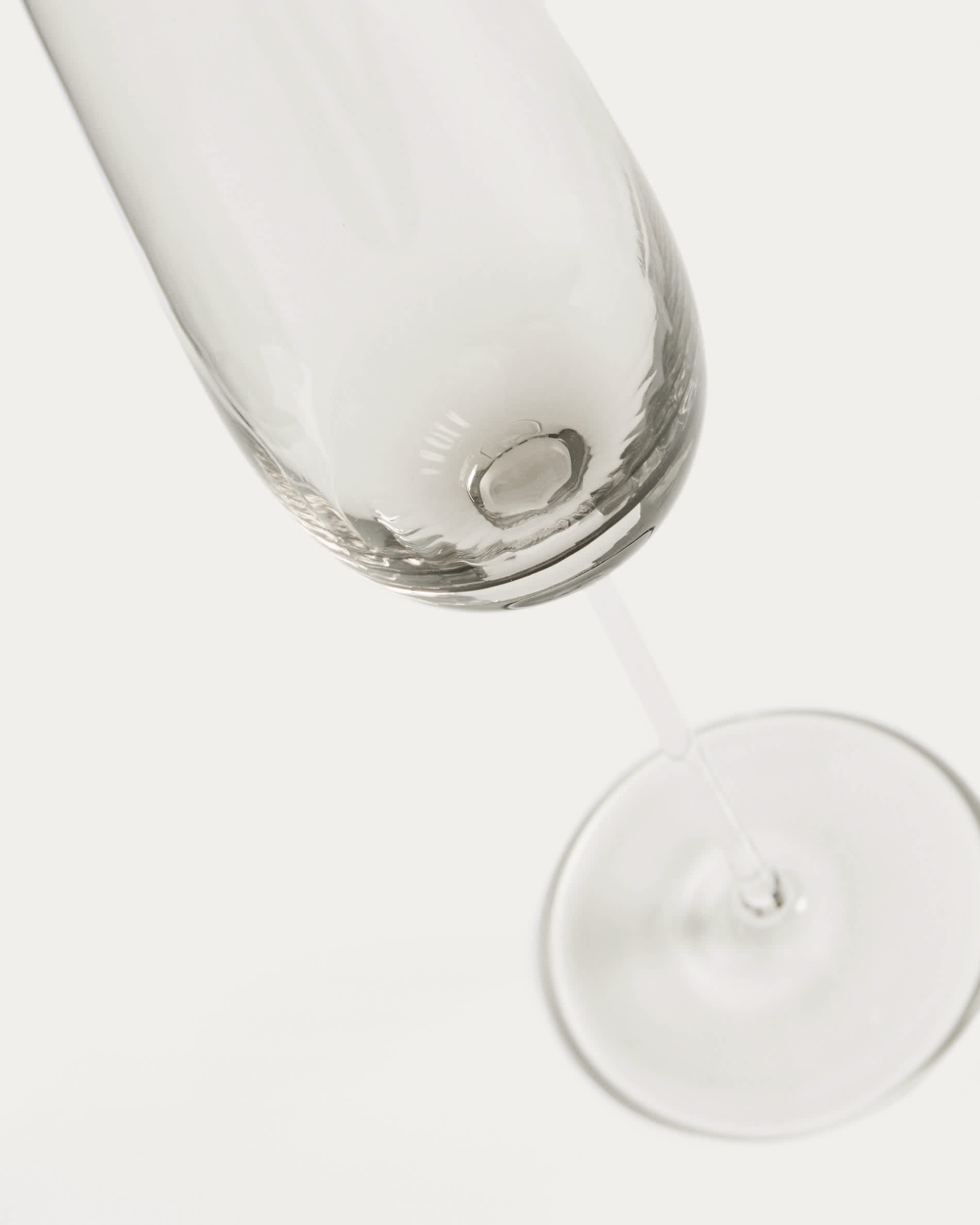Davel grey champagne glass 21.5 cl