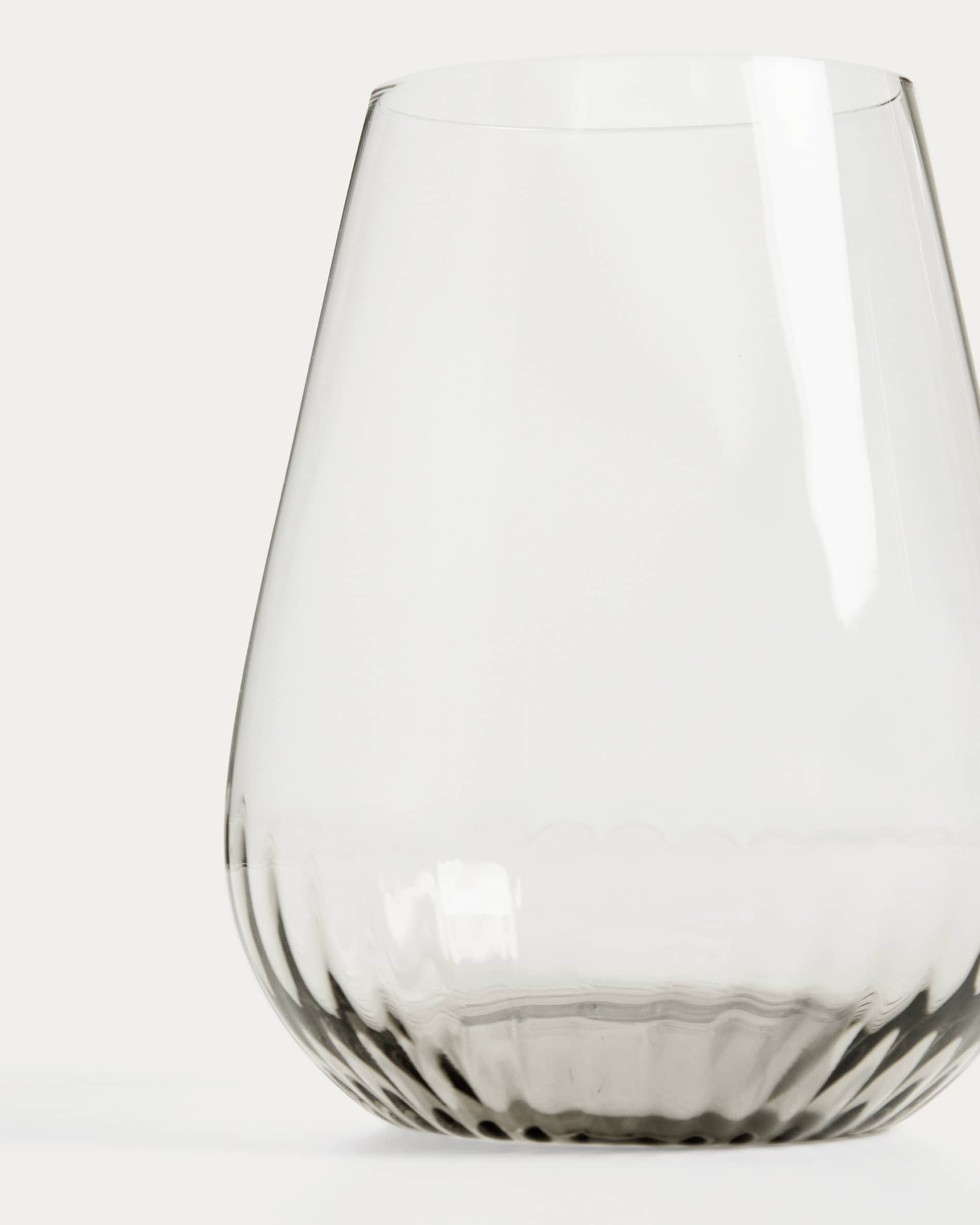 Davel grey drinking glass 42.5 cl