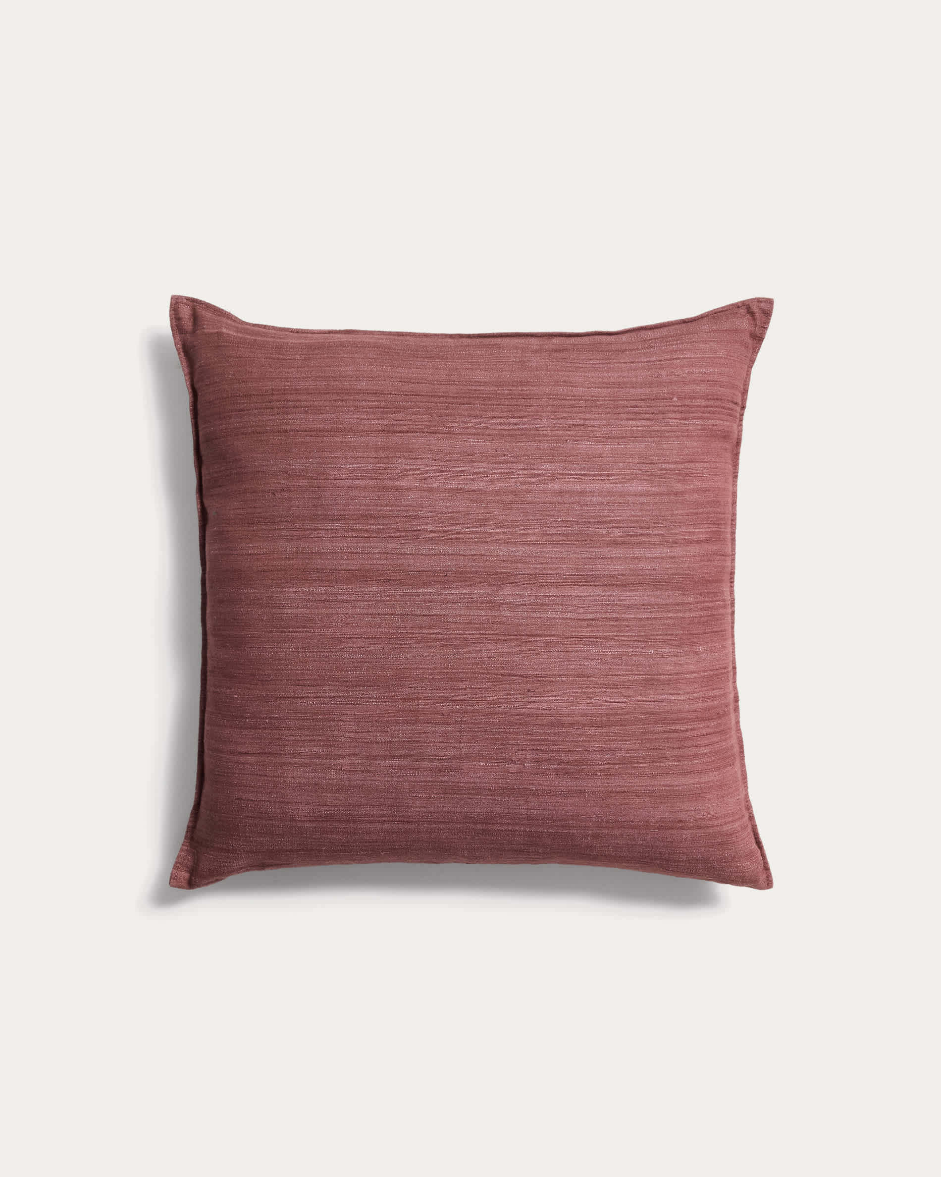 Brellet maroon silk cushion cover 45 x 45 cm