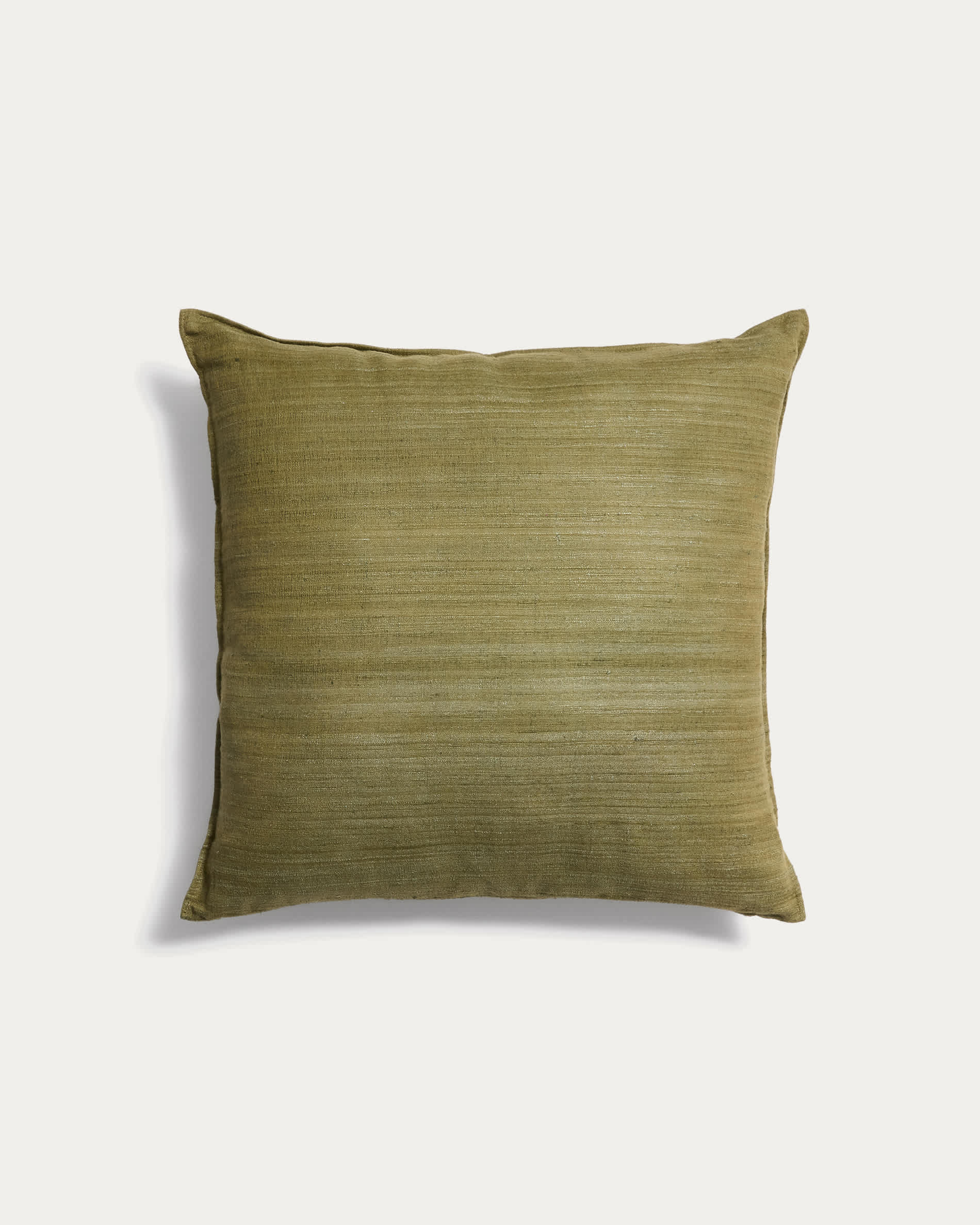 Brellet green silk cushion cover 45 x 45 cm