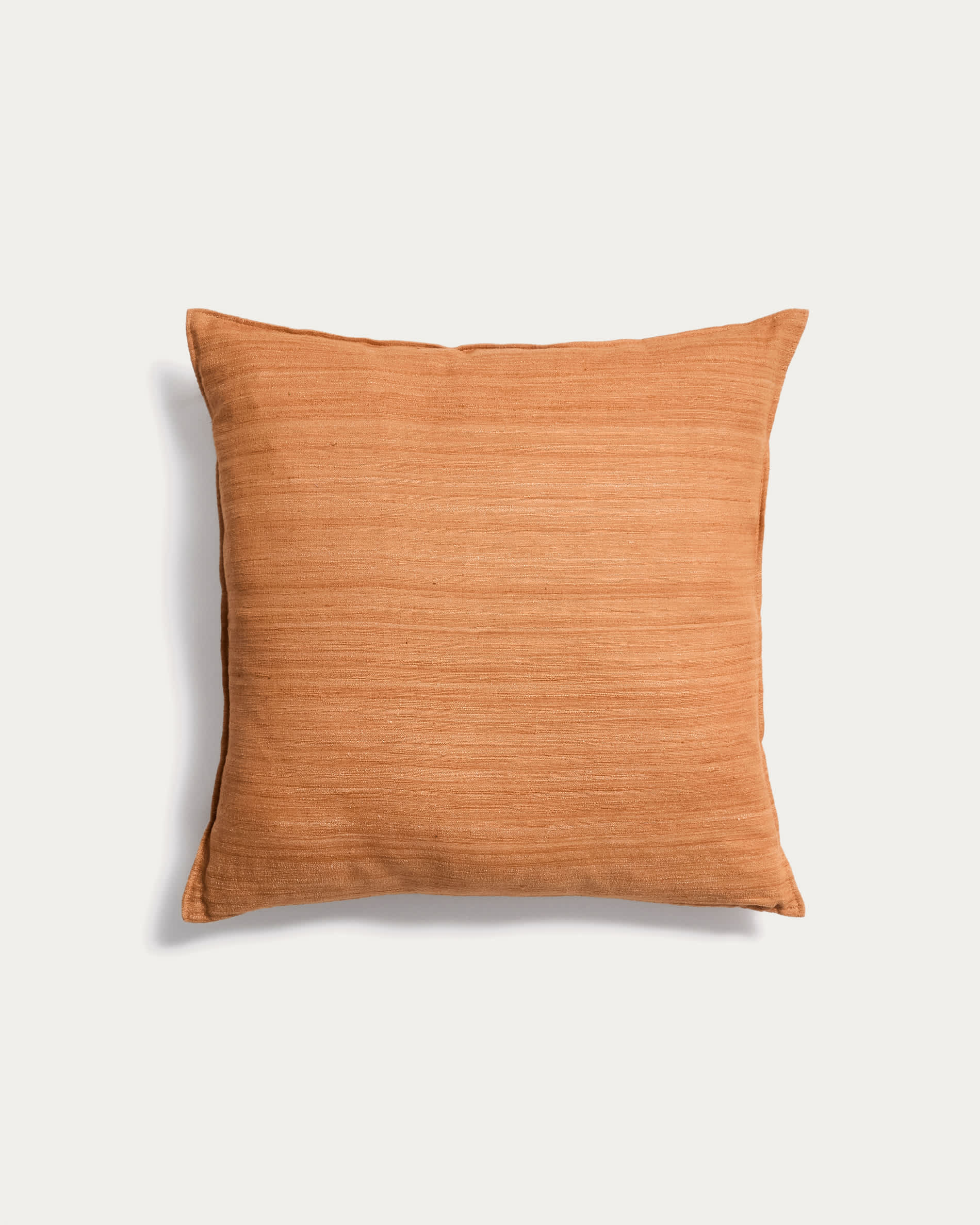 Brellet orange silk cushion cover 45 x 45 cm