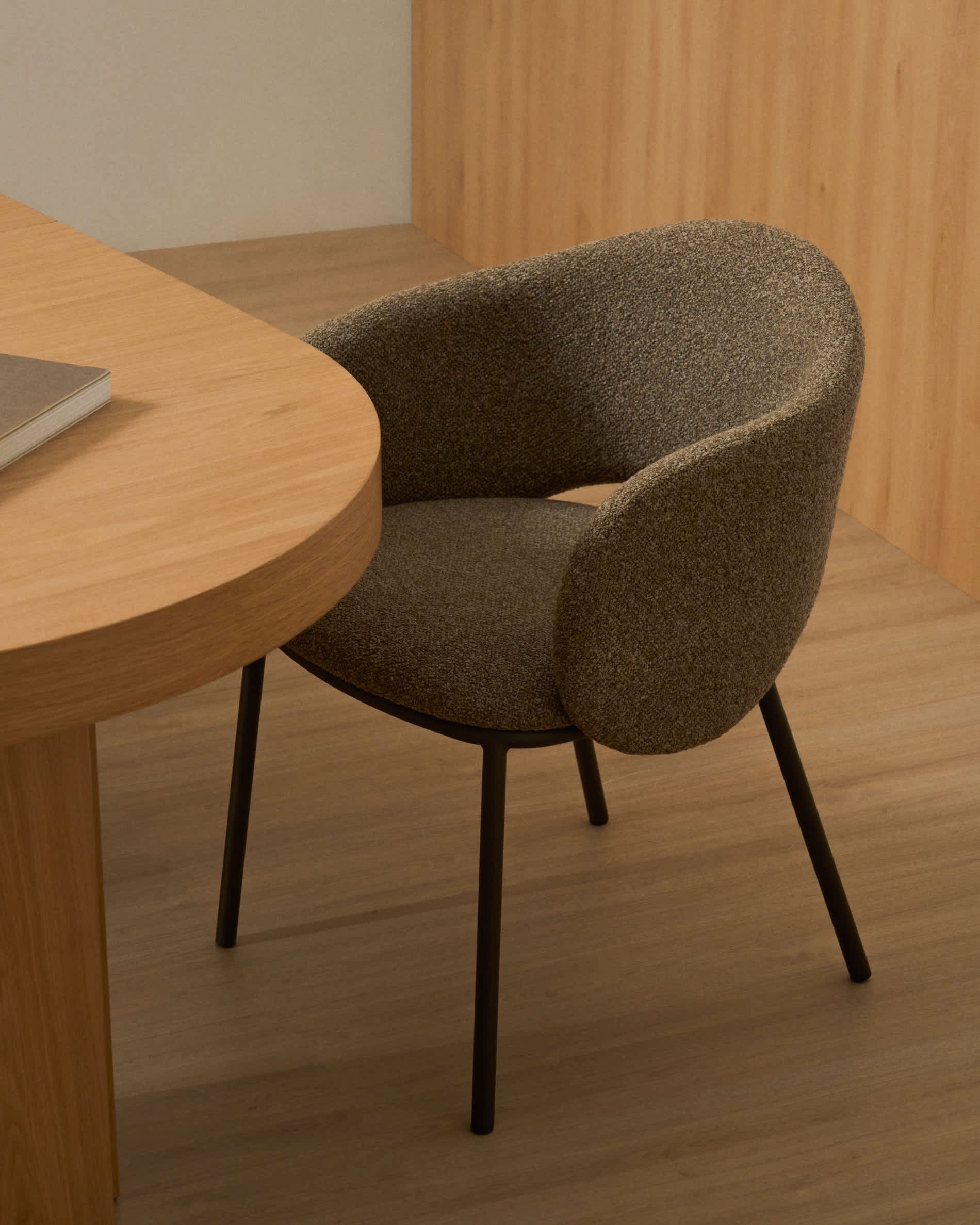 Chaise Maina en chenille épaisse — Kave Home