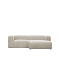 Blok 2 seater right side chaise 240 x 174 cm