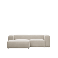 Blok 2 seater left side chaise 240 x 174 cm