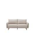 Carlota 2-seater sofa in beige, 184 cm