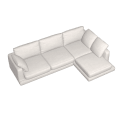 Gala 4 seater right side chaise 300 x 193 cm