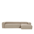 Blok 4 seater right side chaise 330 x 174 cm