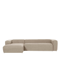 Blok 4 seater left side chaise 330 x 174 cm