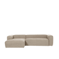 Blok 3 seater left side chaise 300 x 174 cm