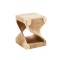 Hakon side table (carved interior) 30 x 30 cm