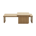 Oaq set 2 coffee tables