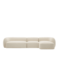 Martina 4-seater with right chaise longue 