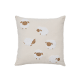 Milu embroidered sheep cushion cover 45 x 45 cm