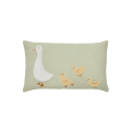 Milu embroidered goose cushion cover 30 x 50 cm