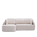 Laira 3-seater sofa bed with left chaise longue