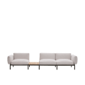 Sorells 3 seats with table 341 x 113 cm