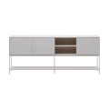 Vedrana sideboard in white lacquering, 195 x 80 cm